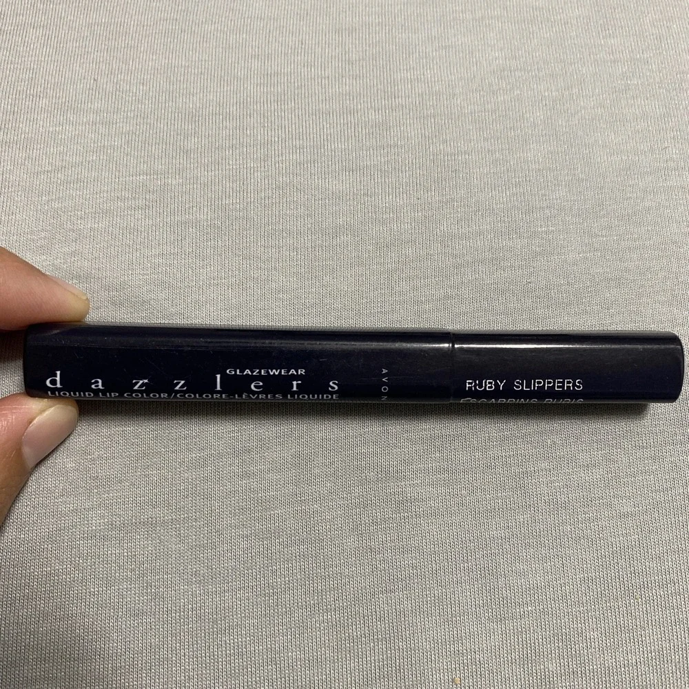 Avon Glazewear Dazzlers RUBY SLIPPERS Liquid Lip Color‎ New